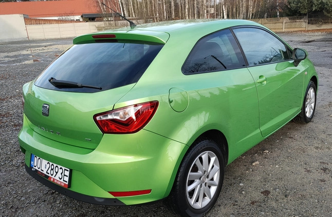 Seat Ibiza cena 18900 przebieg: 264000, rok produkcji 2013 z Szepietowo małe 254